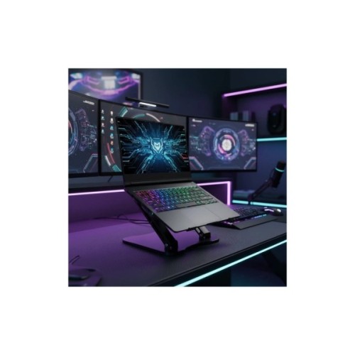 Підставка до ноутбука RTAKO RS-CP75D 3-Level ROTATING Black (6930539537286)