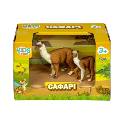 Фігурка Kids Team Сафарі Альпака і малюк-альпака (Q9899-A34_1)