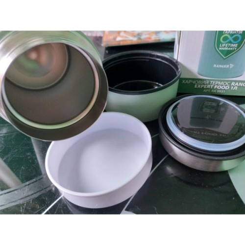 Термос Ranger Expert Food 0,7 L оливково-сірий (RA9945)