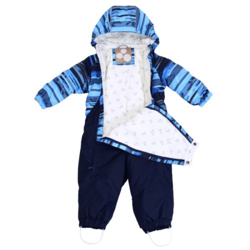 Комбінезон дитячий Huppa GOLDEN 36080010 синій з принтом/темно-синій 86 (4741468757049)