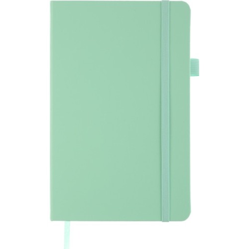 Книга записна Buromax Etalon 125x195 мм 96 аркушів в клітинку обкладинка зі штучної шкіри М'ятна (BM.291160-38)