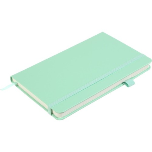 Книга записна Buromax Etalon 125x195 мм 96 аркушів в клітинку обкладинка зі штучної шкіри М'ятна (BM.291160-38)