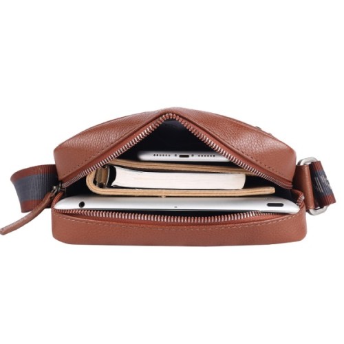 Сумка Brampton London Crossflow Tan (64405 TAN)