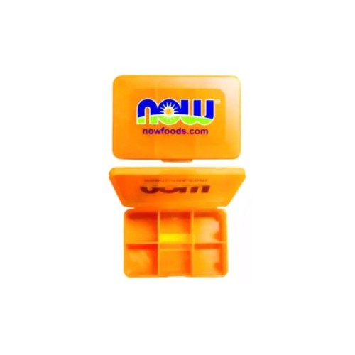 Таблетниця Now Foods Органайзер для таблеток, таблетка, Pocket Pack Vitamin Case Small, (NF8300)