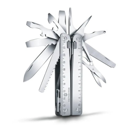 Мультитул Victorinox SwissTool X Plus Ratchet Leather Case (3.0339.L)