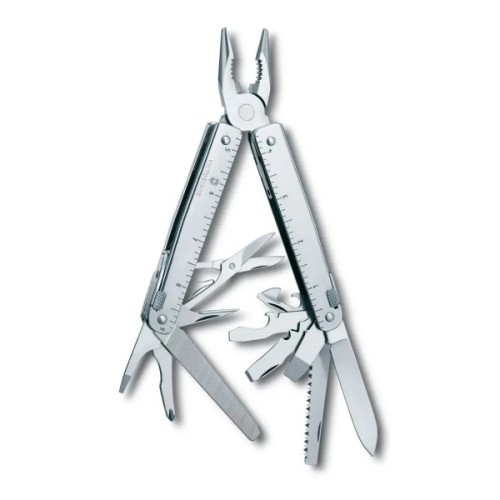 Мультитул Victorinox SwissTool X Plus Ratchet Leather Case (3.0339.L)