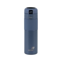 Термокружка Kite 1227 з термодатчиком 450 мл синій (K25-1227-2)