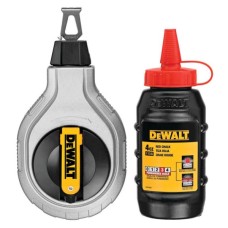 Шнур розміточний DeWALT 30м, в комплекті крейдяний порошок. (DWHT47408-0)