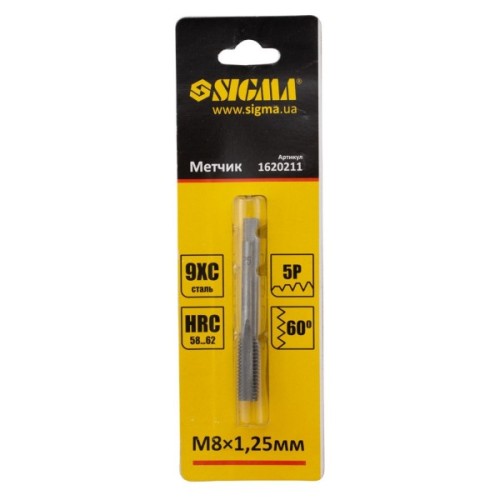 Мітчик Sigma М8x1.25мм (1620211)