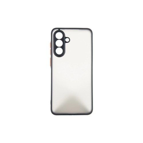 Чохол до мобільного телефона Dengos Kit Samsung Galaxy A56 Matte + glass (Black) (DG-KM-141)