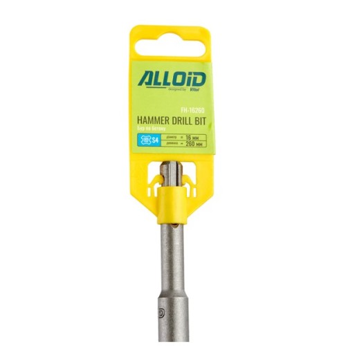 Бур Alloid по бетону, SDS-plus, S4, 16260мм (FH-16260)