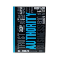 Канцелярська книга Axent Colors А4, 80 аркушів, клітинка, блакитна (8421-05-A)