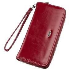 Гаманець Kivi З екошкіри Бордовий (19035)