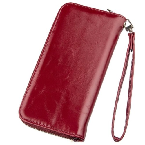 Гаманець Kivi З екошкіри Бордовий (19035)