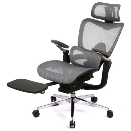 Офісне крісло Аклас Петрос R-SR (Сірий) (00158584)