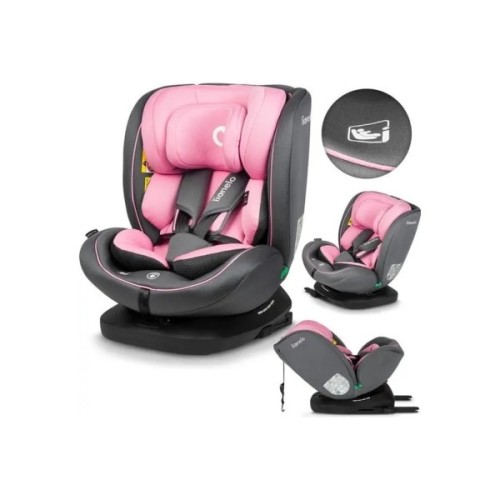 Автокрісло Lionelo Bastiaan i-Size Pink Baby, рожеве (LO-BASTIAAN I-SIZE PINK BABY)