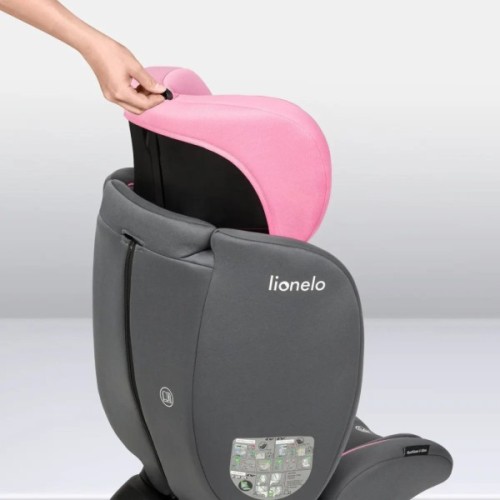 Автокрісло Lionelo Bastiaan i-Size Pink Baby, рожеве (LO-BASTIAAN I-SIZE PINK BABY)