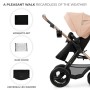 Коляска Kinderkraft 3 в 1 Moov 2 Air Sand Beige (KSMOOV02BEG0000) (5902533925773)