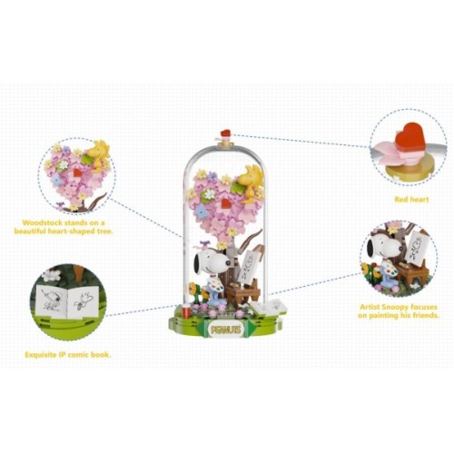 Конструктор Pantasy Snoopy - Art Світ (86902)