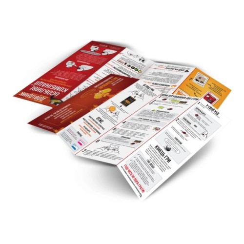 Настільна гра Rozum Вибухові кошенята: Оригінальне видання (Exploding Kittens: Original) (укр.) (EKIEK01UA)