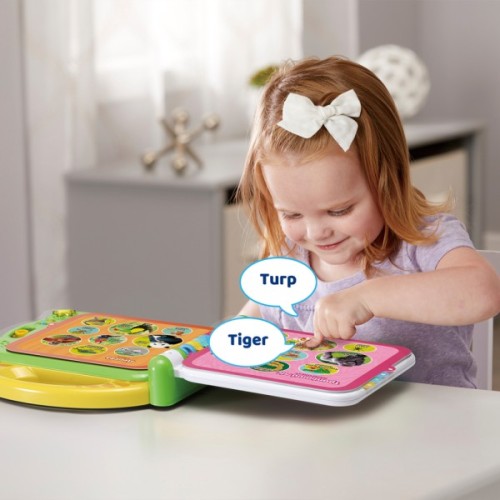 Розвиваюча іграшка VTech Англо-український словничок 100 тварин (80-609576)