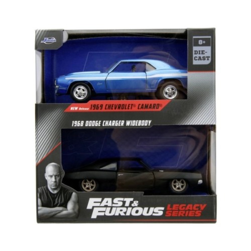 Машина Jada набiр автомоделей Fast and Furious Dodge Charger та Chevrolet Camaro (253202013)