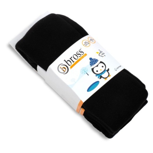 Колготки дитячі Bross махрові (12259-146G-black)
