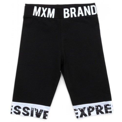 Футболка дитяча A-Yugi з капрі (7015-146G-black)