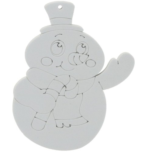 Ялинкова іграшка Chomik Комплект прикрас для розфарбовування 3шт 10см та фломас (5900779897120_1)