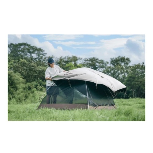 Намет Naturehike Greek Style CNK2300ZP024 світло-кавовий (6977465866370)