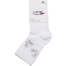 Шкарпетки дитячі UCS Socks з метеликами (M0C0102-0908-3-white)
