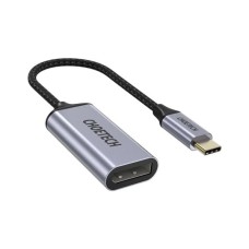 Перехідник USB-C M to DisplayPort F 0.2m 4K60Hz gray Choetech (HUB-H11-GY-V2)