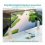 Перехідник USB-C M to DisplayPort F 0.2m 4K60Hz gray Choetech (HUB-H11-GY-V2)