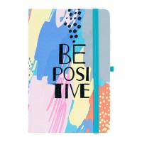 Книга записна Optima Be Positive А5 128 аркушів лінія (O20812-37)