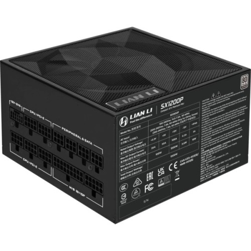 Блок живлення Lian Li 1200W SX1200P Black (G9P.SX1200P.B000.EU)