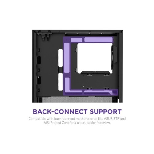 Корпус для ПК NZXT H3 Flow All Black (CC-H31FB-01)