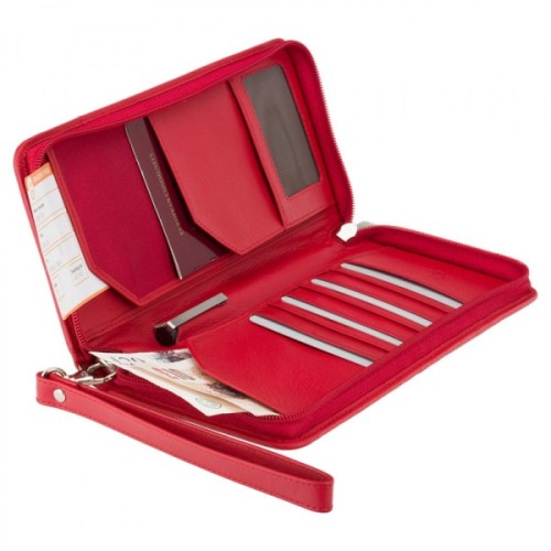 Портмоне Visconti Дорожнє 1157 Red (1157 RED)