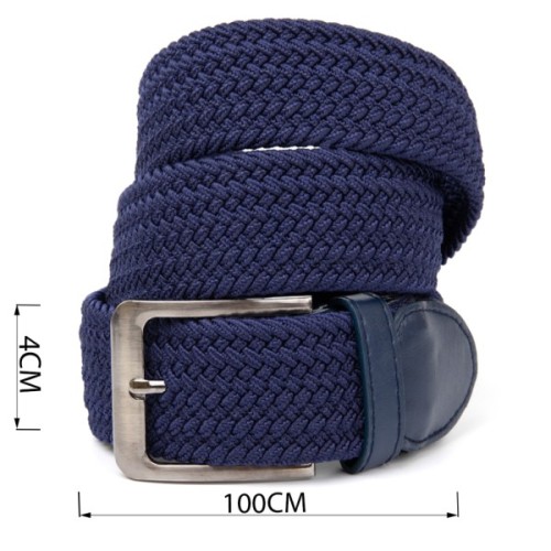 Ремінь Vintage Текстильний Синій (20520)