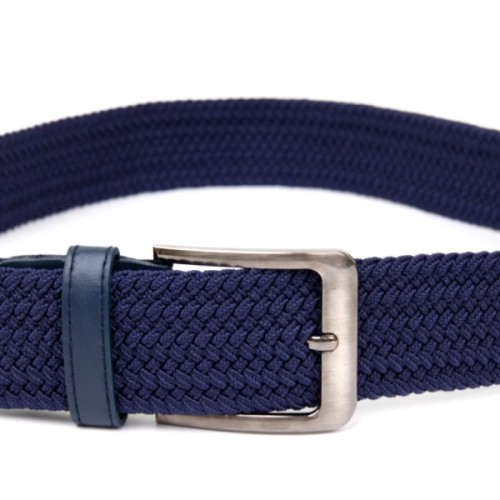 Ремінь Vintage Текстильний Синій (20520)