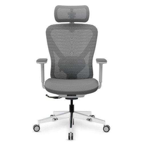 Офісне крісло Mealux Q1 Air Fabric Grey (HF-Q1 F/G)