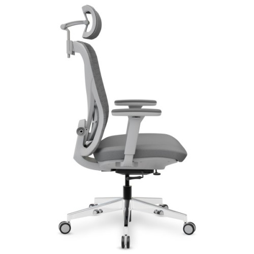 Офісне крісло Mealux Q1 Air Fabric Grey (HF-Q1 F/G)