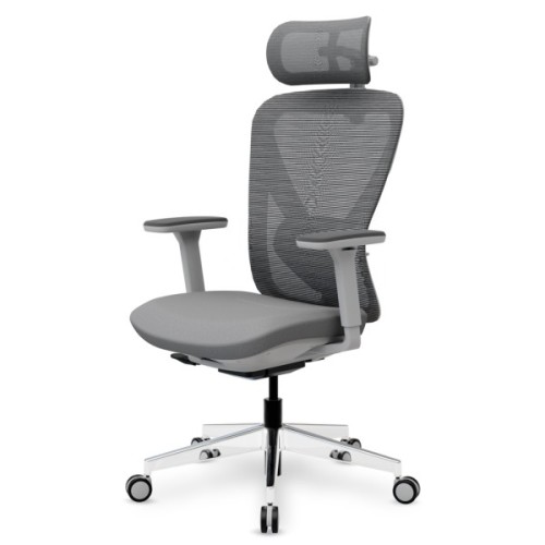 Офісне крісло Mealux Q1 Air Fabric Grey (HF-Q1 F/G)