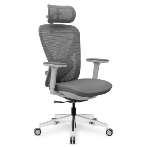 Офісне крісло Mealux Q1 Air Fabric Grey (HF-Q1 F/G)