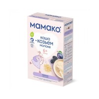 Дитяча каша MAMAKO на козячому молоці вівсяна з чорносливом 200 г (4670017090033)