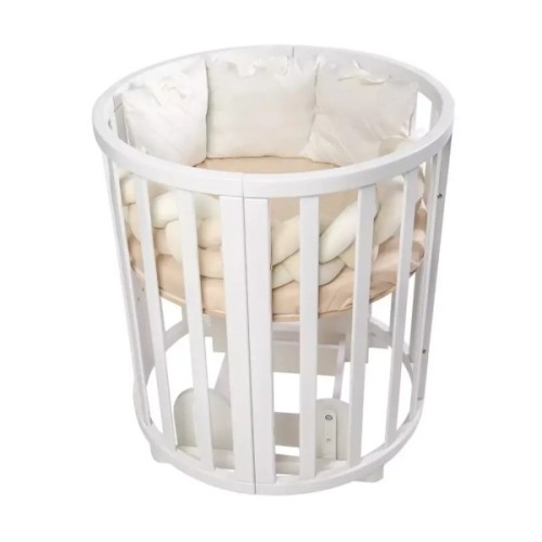 Ліжечко Angelo трансформер 7-в-1 (білий) (11025)