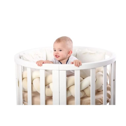 Ліжечко Angelo трансформер 7-в-1 (білий) (11025)