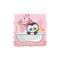 Картина по номерам ArtCraft Пінгвинятко 30х30 см (15503-AC)