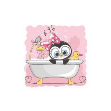 Картина по номерам ArtCraft Пінгвинятко 30х30 см (15503-AC)