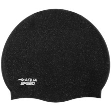 Шапка для плавання Aqua Speed Reco 237-07 9781 чорний Уні OSFM (5908217697813)