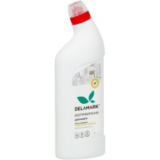 Засіб для чищення унітазу DeLaMark з ароматом лимону 1 л (4820152330765)